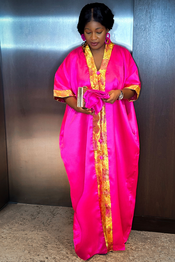 SAHARA RADIANCE BOUBOU (HOT PINK)