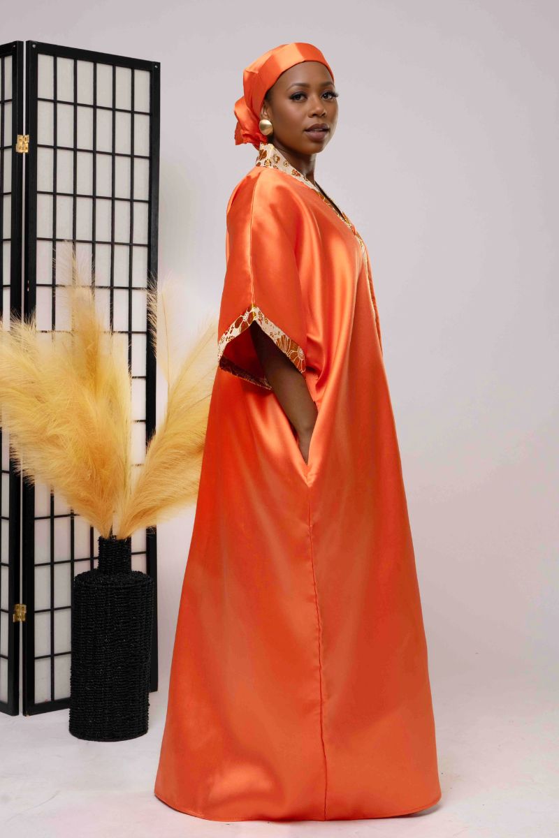 SAHARA RADIANCE BOUBOU (ORANGE)