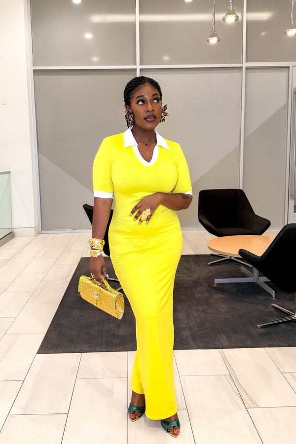 Citrine Boss Dress