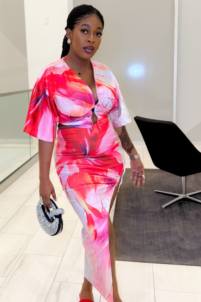 HeatWave Luxe Two-Piece dress