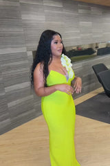 BLOOM BABE BANDAGE GOWN